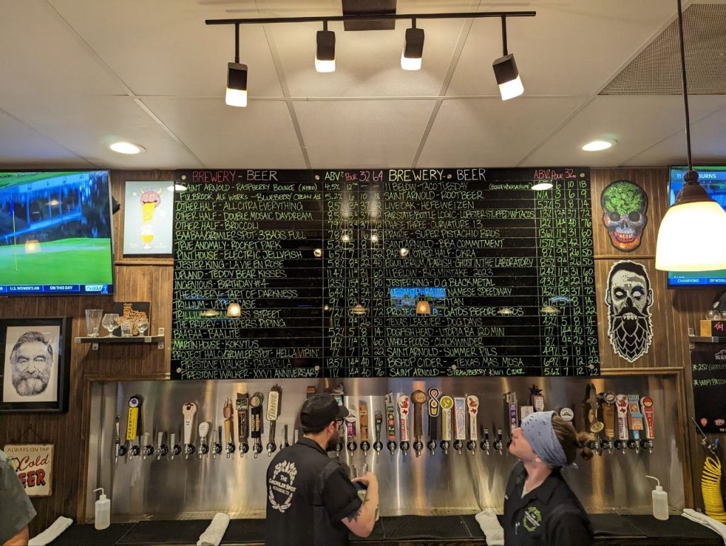 9TH ANNIVERSARY BEER LIST